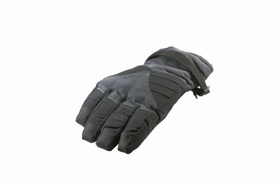 Black ski glove