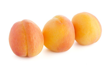 Three sweet peaches