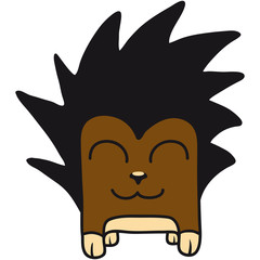 Funny Little Hedgehog