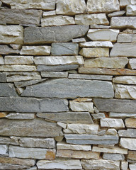 marble and stone wall closeup