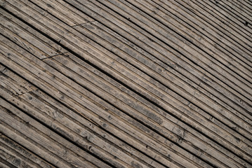 wood plank at an angle