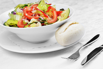 salad of fresh vegetable