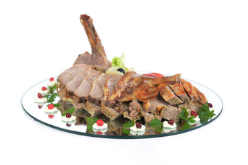 Baked stuffed chicken