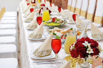Wedding reception