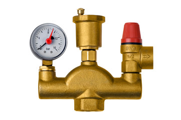 Crane safety valve boiler pressure