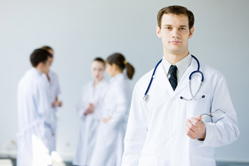 Fototapeta premium Young doctor