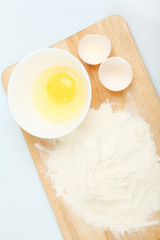 Different products to make bread