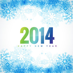 stylish happy new year design