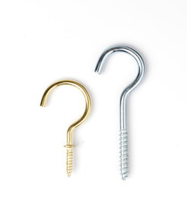 Golden Hook and Silver Hook Isolated