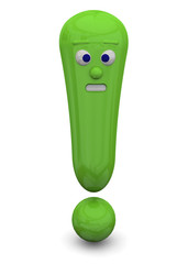 EXCLAMATION POINT - 3D