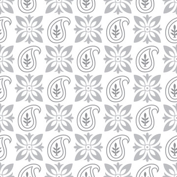 Seamless paisley pattern