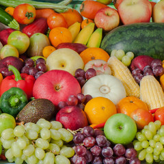 Fruits and vegetables