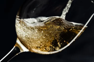 Crédence de cuisine en verre imprimé Vin vin blanc