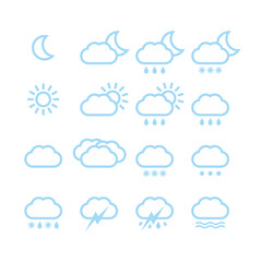 Weather icons
