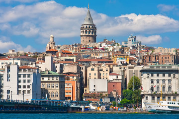 Fototapeta premium Galata district