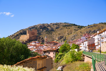 Fototapeta na wymiar Alcalá de la Selva, w wiosce niedaleko Teruel Virgen de la Vega