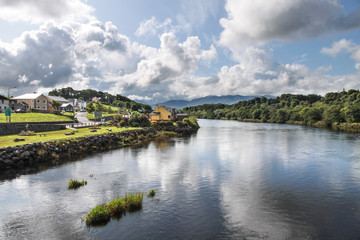 Fototapeta na wymiar Rzeka Laune w Tralee