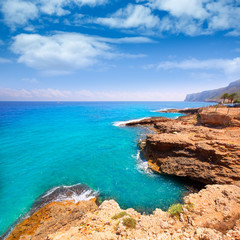  Denia Alicante Las rotas rocky beach in Spain