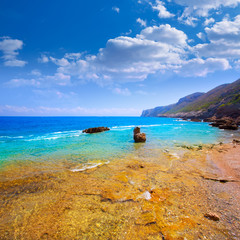  Denia Alicante Las rotas rocky beach in Spain