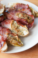Überbackener Chicoree mit Schinken
