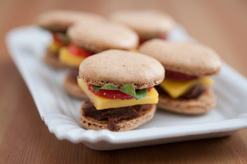 Süsse Macaron Burger