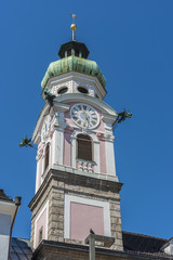 Obraz premium The Spital church in Innsbruck, Austria