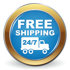 FREE SHIPPING ICON