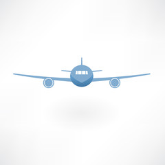 plane flies icon