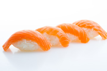 Salmon sushi  nigiri