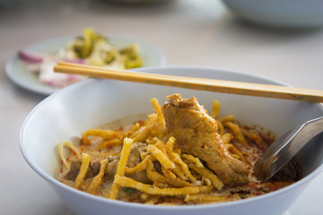 noodle with curry
