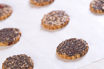 Cookies with poppy seed