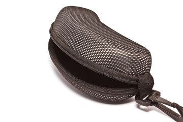 black case on white paper