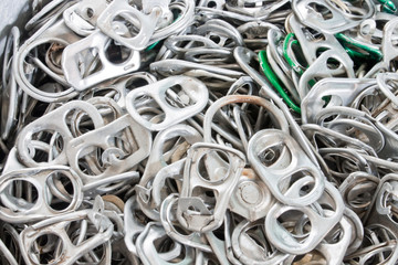 ring pull aluminum of can, Aluminum Pop Tops