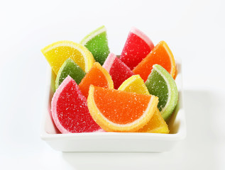 Sugar coated jelly candy