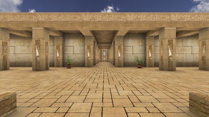 Obraz premium 古代遺跡