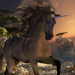 Grulla Buck Unicorn © Catmando