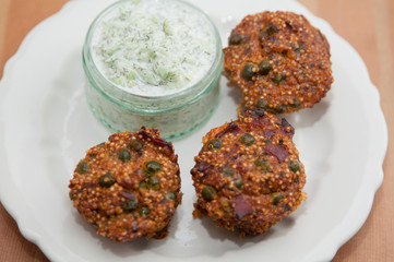 Herzhafte Quinoa Muffins