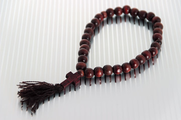 Rosary wooden