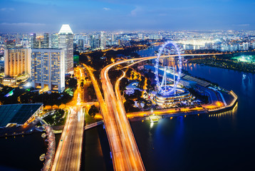 Fototapeta premium Singapore landscape