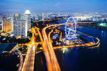 Photo sur Plexiglas Singapour Singapore landscape