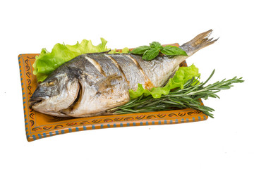 Grilled dorada