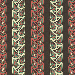 Abstract vintage pattern in vector
