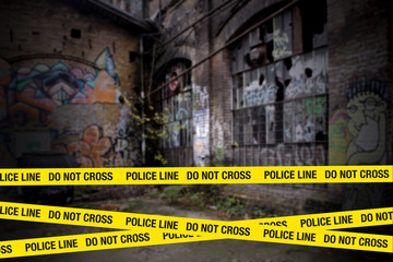 crime scene absperrung