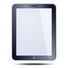Realistic tablet pc computer