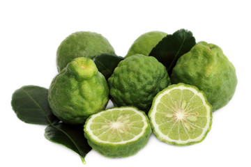 Kaffir Lime or bergamot.