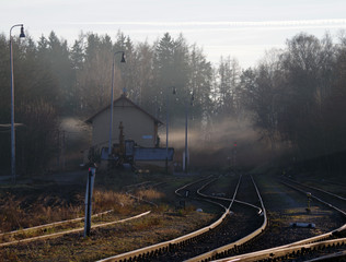 railway station