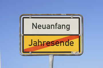 Obraz premium Jahresende Silvester 