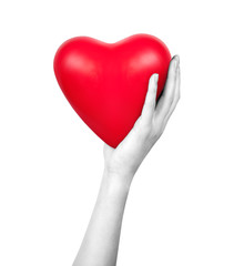 Fototapeta premium Health insurance or love concept