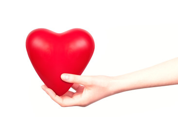 Obraz premium Health insurance or love concept