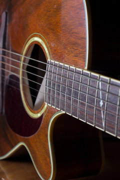 Still life acoustic guitar